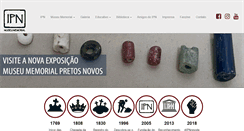 Desktop Screenshot of pretosnovos.com.br